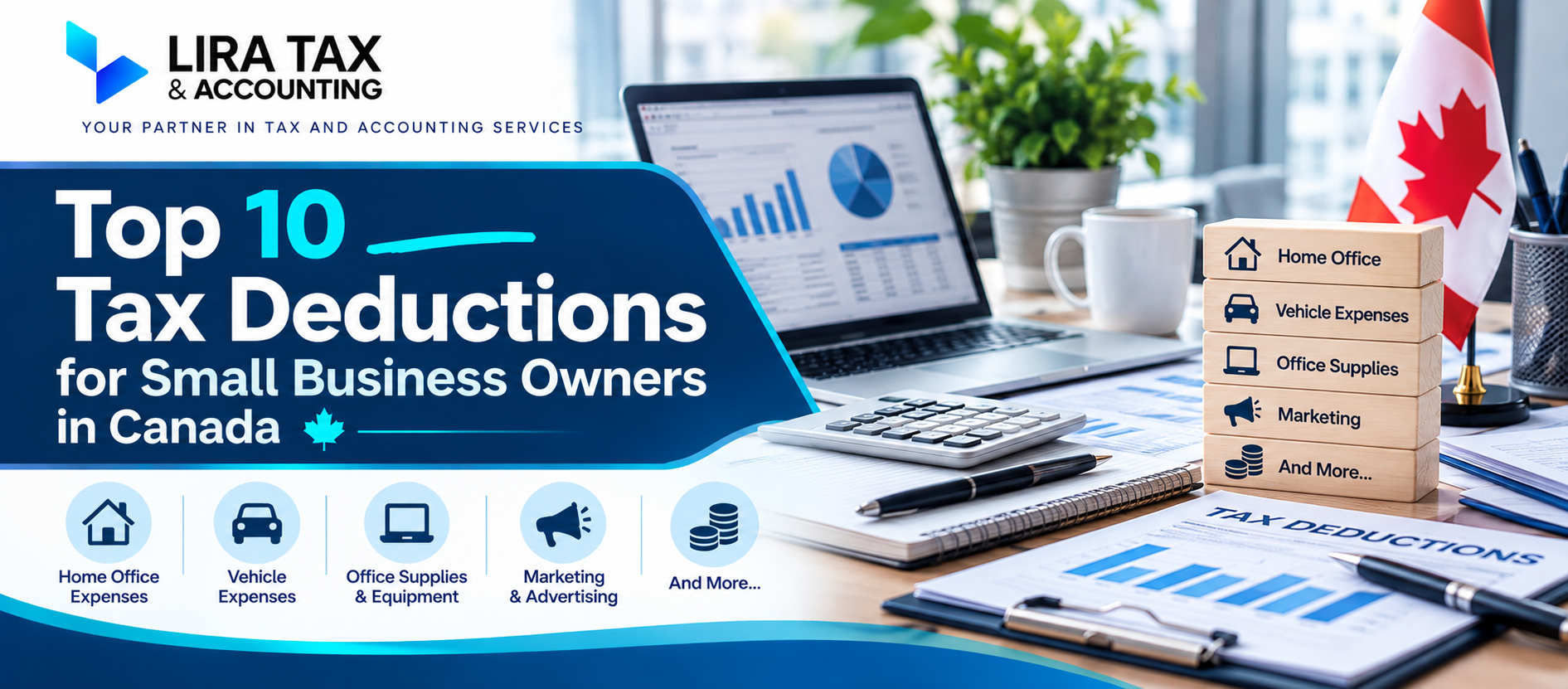 Top 10 Tax Deductions for Small Business Owners in Canada